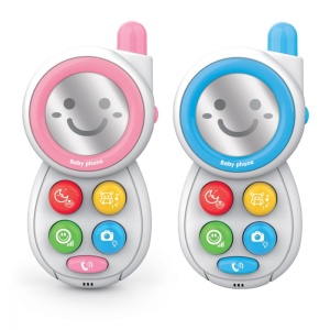 Jucarie bebelusi telefon muzical cu butoane