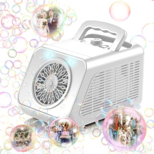 Masina automata de facut baloane de sapun, lumini led, 1 ventilator, 15000+/min