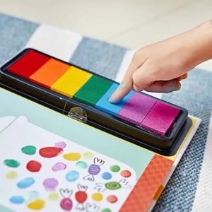 Set creativ carti pictura cu degetul