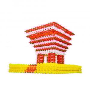 Set de constructie educational, 78 piese