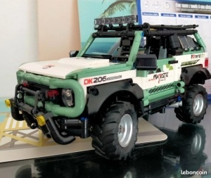 Set de constructie masina off-road 4x4 de expeditie, 1264 piese, directie functionala - Img 3