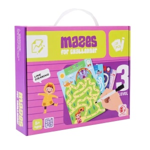Set educativ desenat cu 25 de planse reutilizabile, Nivel 3