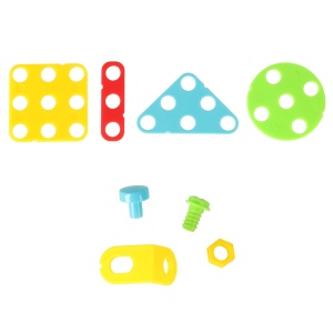 Set jucarii de constructie cu bormasina, 285 piese, Dino