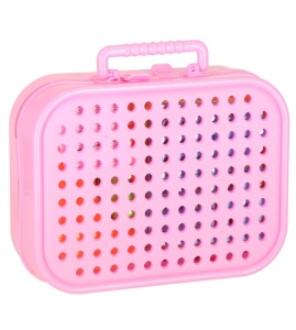 Set jucarii de constructie cu bormasina, 285 piese, Unicorni