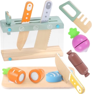 Set jucarii educative de feliat si gatit cu 11 piese