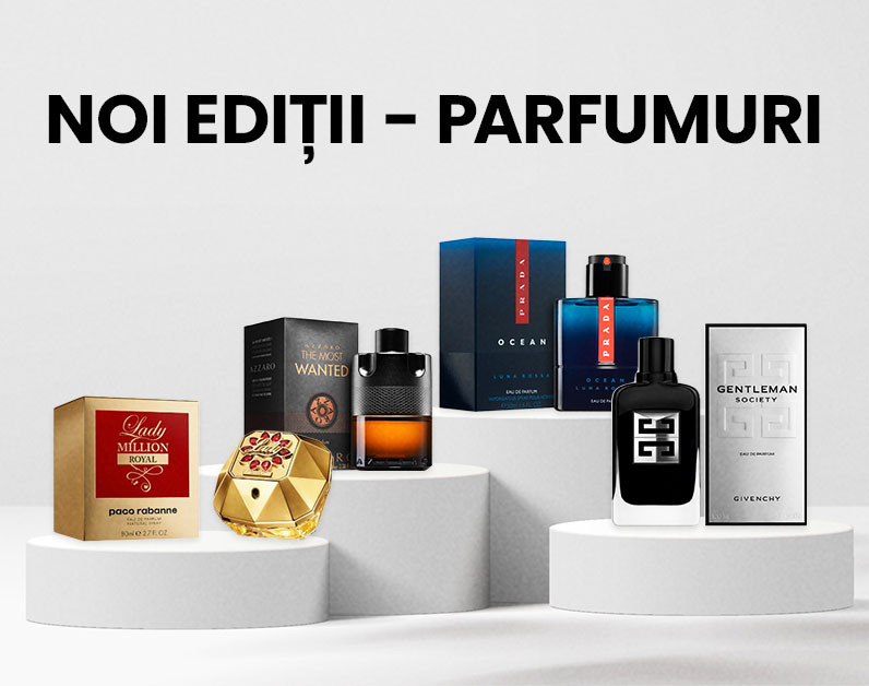 Descoperiți Noile Ediții de Parfumuri de pe Hiris.ro. Împrospătează-ți colecția de Parfumuri cu Note Captivante! 😍