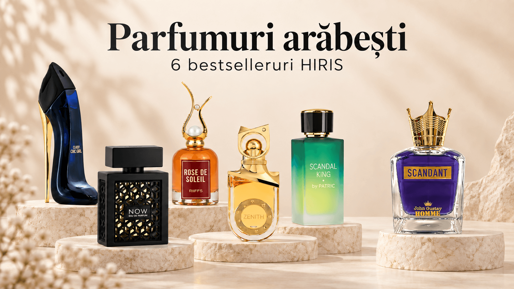 6 dintre cele mai vandute parfumuri arabesti pe HIRIS: cum il alegi pe al tau