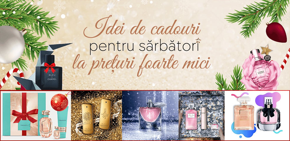 Cele mai cautate parfumuri pentru Cadourile de Craciun