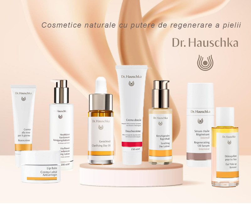 Cosmetice naturale Dr. Hauschka cu putere de regenerare a pielii