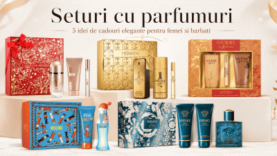 Seturi cu parfumuri – 5 idei de cadouri elegante pentru femei și bărbați de pe HIRIS.ro