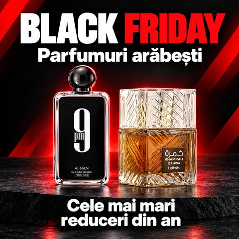 BLACK FRIDAY 2026 LA HIRIS.RO - REDUCERI PARFUMURI ARABESTI