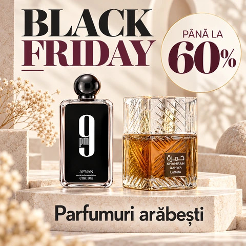 Black Friday HIRIS: parfumuri arabești cu reduceri de până la 60%