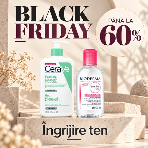 Black Friday HIRIS: produse pentru îngrijirea tenului cu reduceri de până la 60%