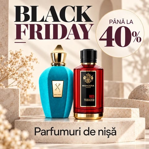 Black Friday HIRIS: parfumuri de nișă cu reduceri de până la 40%