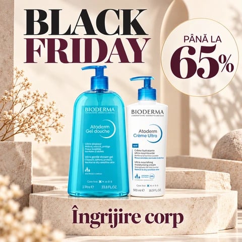 Black Friday HIRIS: produse pentru îngrijirea corpului cu reduceri de până la 60%