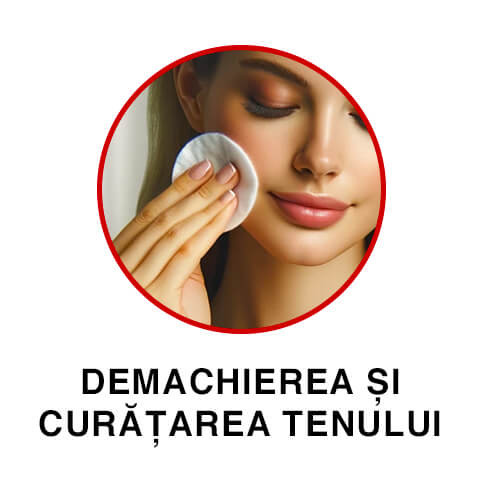 Produse pentru demachierea si curatarea tenului