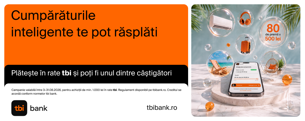 Cumpărăturile inteligente te pot răsplăti &ndash; HIRIS și tbi bank