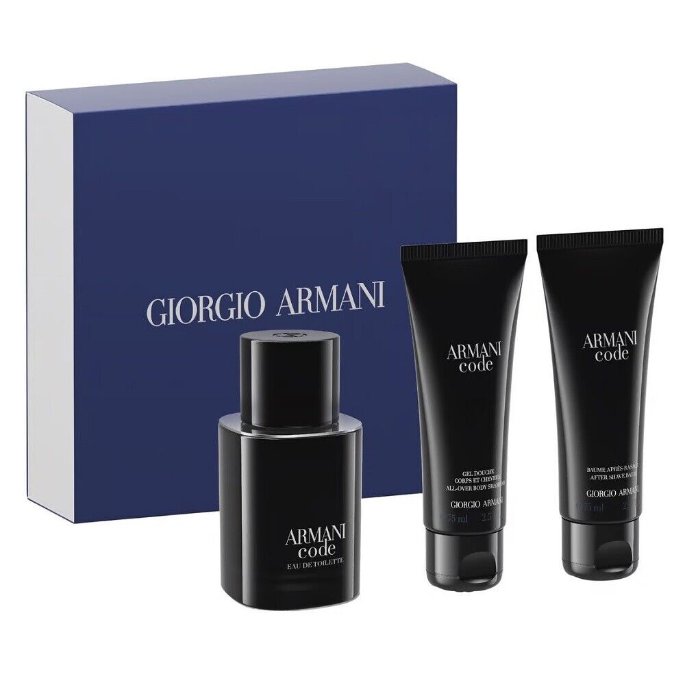 Set cadou Giorgio Armani Code, Barbati, Apa de toaleta 50 ml +