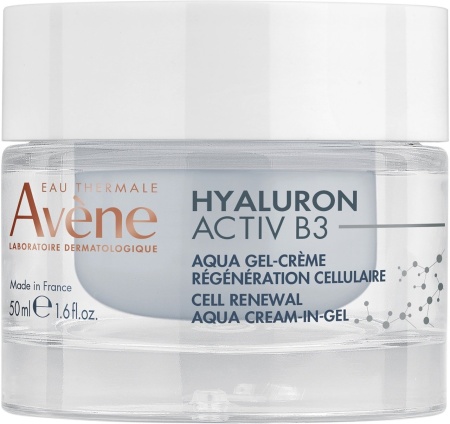 Aqua-gel crema pentru regenerare celulara Hyaluron Activ B3 Avene, 50 ml