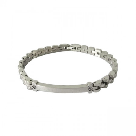 Bratara Harmony din otel inoxidabil, Unisex, Silver