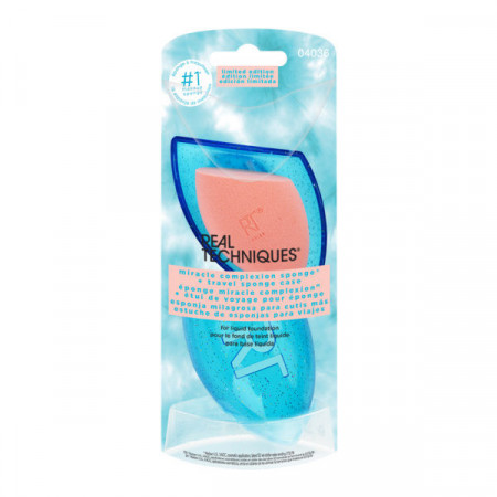 Burete Real Techniques Miracle Complexion Sponge & Case Seasonal 4036