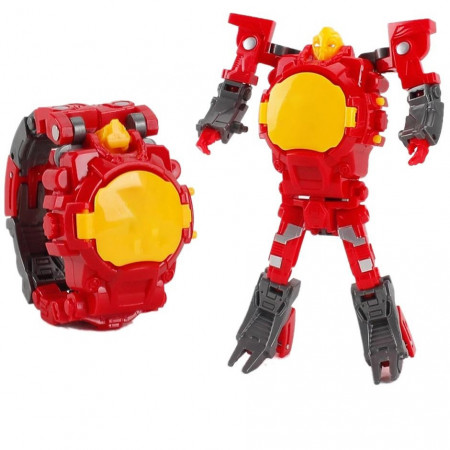 Ceas de mana robot transformers 2 in 1