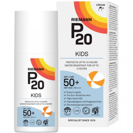 Crema de fata si corp cu factor de protectie SPF 50+ Kids P20 Riemann