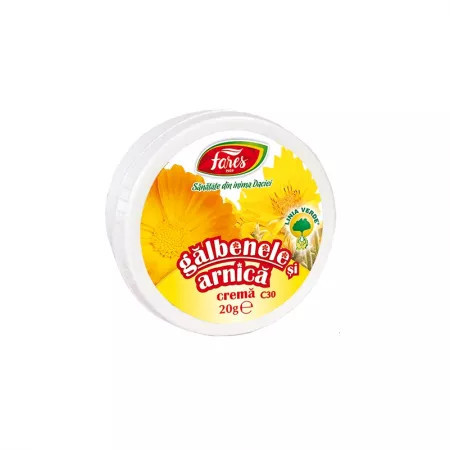 Crema de galbenele si arnica C30 20 g Fares