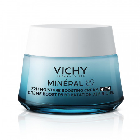 Crema intens hidratanta 72h pentru ten uscat Vichy Mineral 89, 50 ml