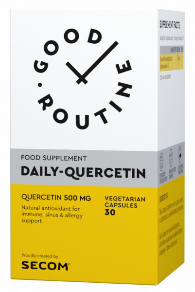 Daily Quercetin 500 mg Good Routine, 30 capsule, Secom