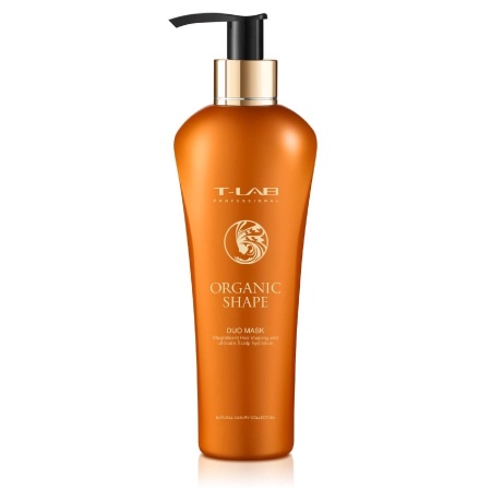 Masca de par T-LAB Professional Organic Shape DUO 300 ml