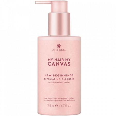 Sampon Alterna, My Hair My Canvas New Beginnings, Vegan Botanical Caviar, For Exfoliation