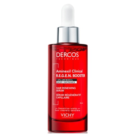 Serum capilar cu efect de regenerare Aminexil Clinical R.E.G.E.N. Booster, Vichy, 90 ml