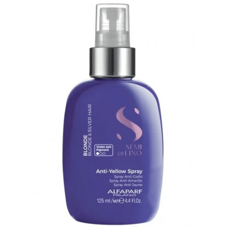 Spray pentru neutralizarea tonurilor de galben Alfaparf Milano Semi Di Lino Blonde