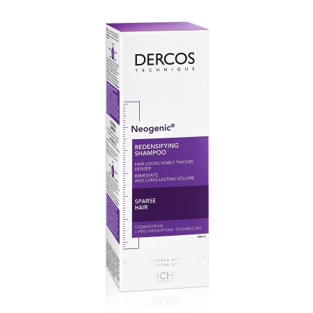 Vichy Sampon redensificator par rar Dercos Neogenic