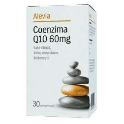 Coenzima Q10 60 mg Alevia 30 comprimate