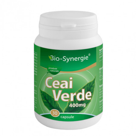 Extract Ceai Verde 400 mg, 30 capsule, Bio Synergie