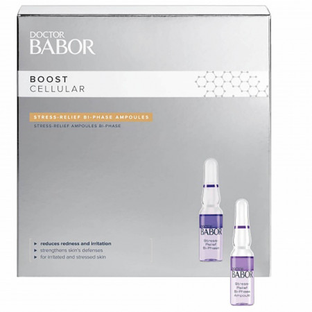 Fiole bifazice cu efect de calmare Doctor Babor Boost Cellular Stress-Relief Extra Firming, 14 ml