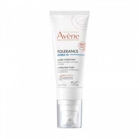Fluid hidratant Avene Tolerance Hydra 10, 40 ml