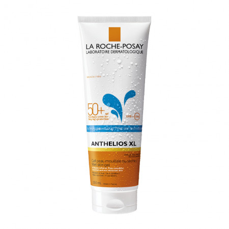 Gel-fluid de protecție solară cu aplicare pe pielea umedă sau uscată SPF 50+ Anthelios XL Wet Skin La Roche-Posay