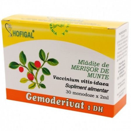 Gemoderivat din Mladite de Merisor de munte Hofigal, 30 monodoze