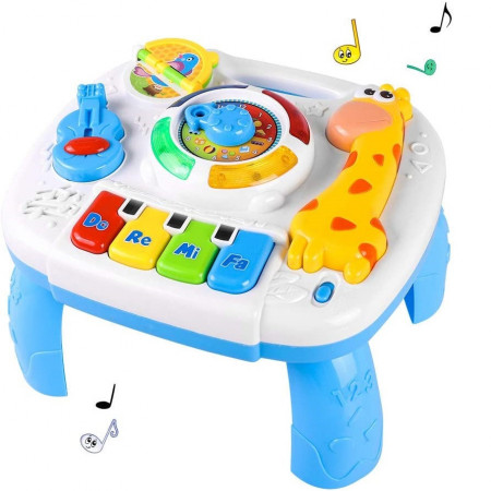 Masuta muzicala Girafa cu accesorii, pentru copii