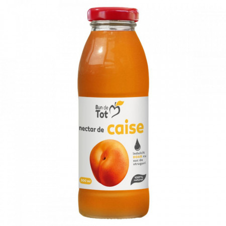 Nectar de caise fara zahar Bun-de-tot 300ml Dacia Plant