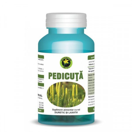 Pedicuta Hypericum, 60 capsule