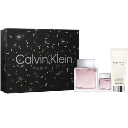 Set Calvin Klein Euphoria Men Apa de toaleta 100ml + Apa de toaleta 15ml + After shave 100ml
