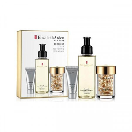 Set Elizabeth Arden Ceramide: Ceramide Starter 100 ml + Ceramide Cleansing Oil 14 ml + Ceramide Youth Restorative 30 bucati