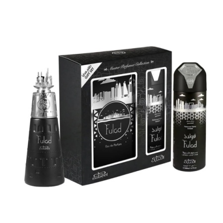 Set Nabeel Fulad, Apa De Parfum, For Men, 100 ml + Deodorant Spray, 100 ml