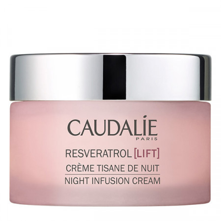 Crema regeneranta de noapte cu efect netezitor, Caudalie resveratrol lift