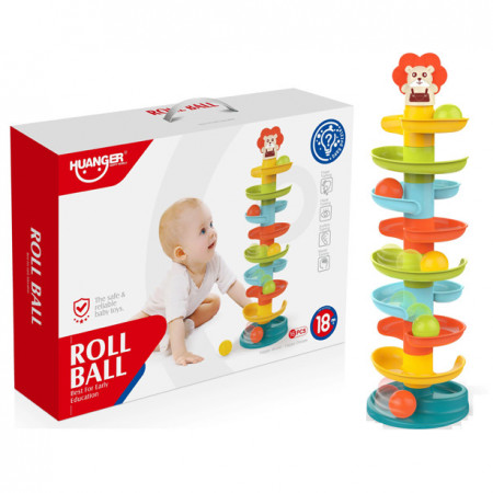 Joc educational cu bile pentru bebelusi