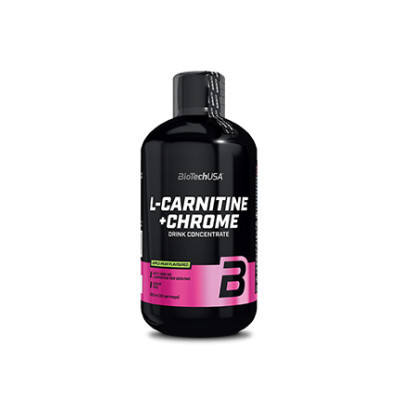 L-Carnitină + Crom Biotech 500 ml